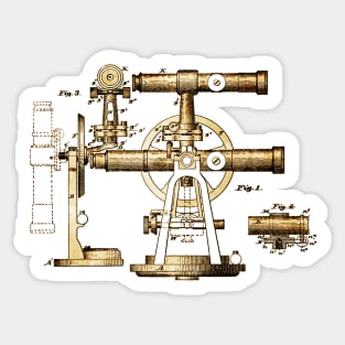 Theodolite - Patent Application Sticker